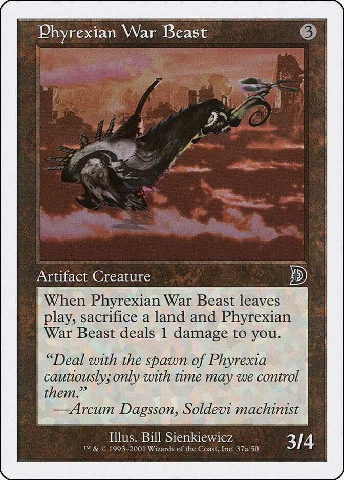 Phyrexian War Beast 37a/50 (Deckmasters Garfield vs Finkel)  | Good Games Modbury