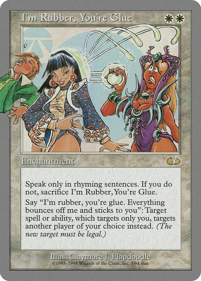 I'm Rubber, You're Glue 5/94 (Unglued)  | Good Games Modbury