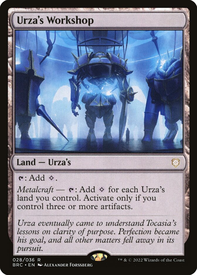 Urza's Workshop 28/40 (Commander: The Brothers' War)  | Good Games Modbury