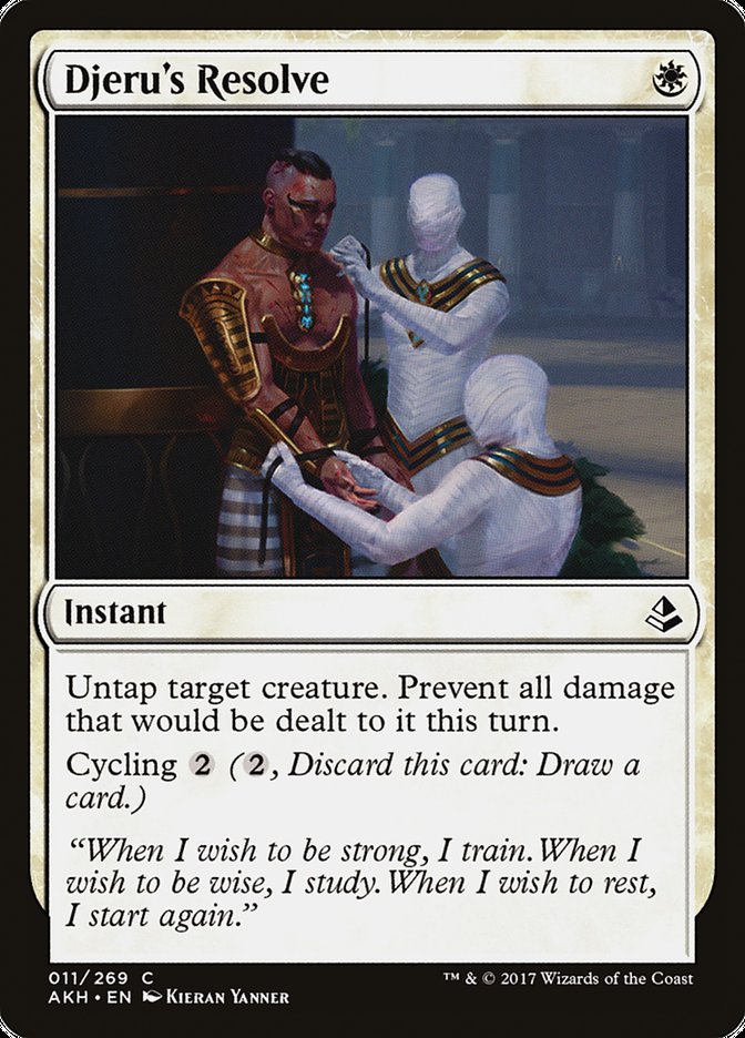 Djeru's Resolve [Amonkhet] | Good Games Modbury