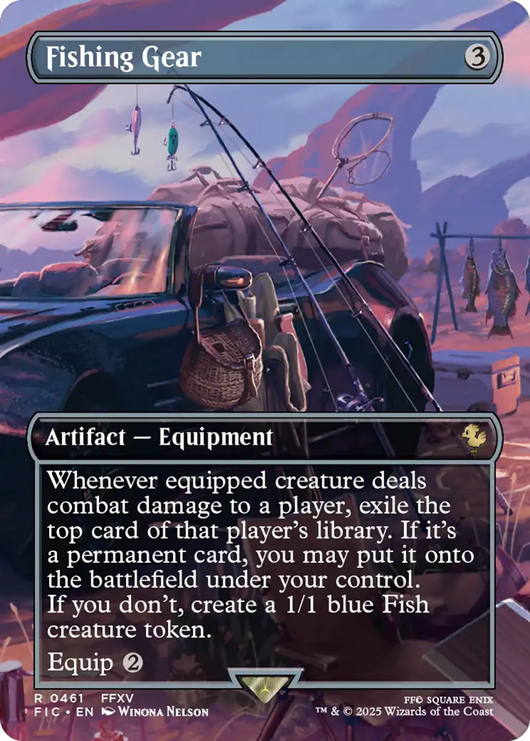 Fishing Gear (Borderless) [FINAL FANTASY Commander] | Good Games Modbury