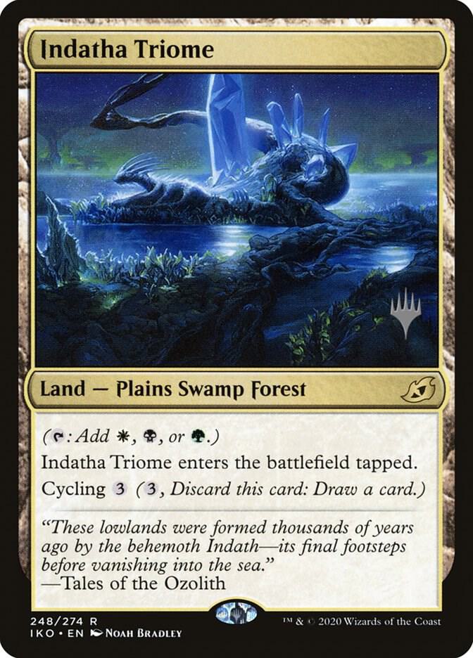 Indatha Triome 248 (Promo Pack: Ikoria)  - Foil | Good Games Modbury