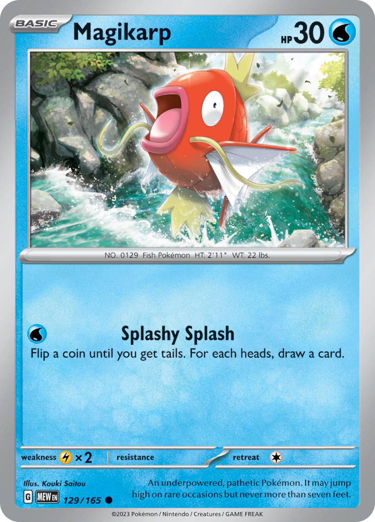 Magikarp (129/165) [Scarlet & Violet: 151] | Good Games Modbury