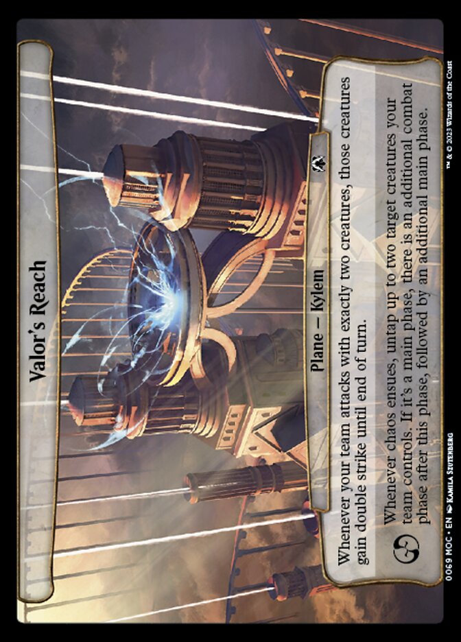 Valor's Reach 69/79 (Planechase: March of the Machine)  | Good Games Modbury