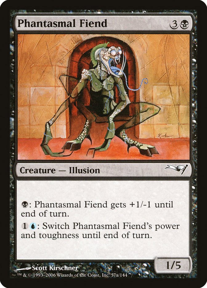 Phantasmal Fiend [Coldsnap Theme Decks] | Good Games Modbury