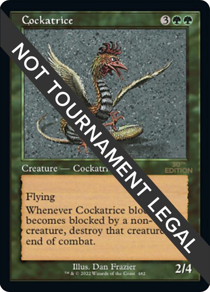 Cockatrice Retro Frame 482/594 (30th Anniversary Edition)  | Good Games Modbury