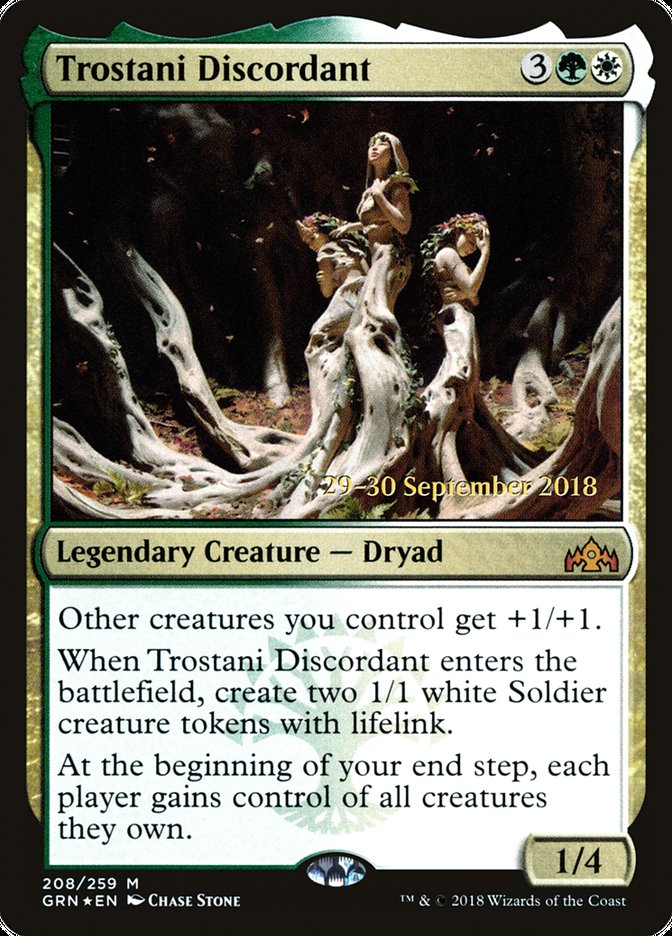 Trostani Discordant [Guilds of Ravnica Prerelease Promos] | Good Games Modbury