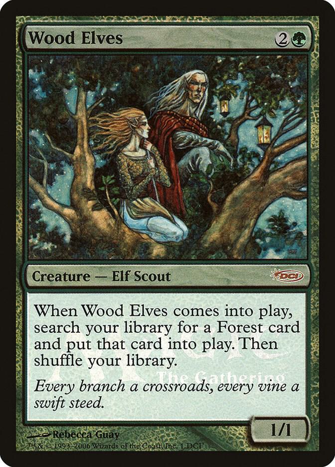 Wood Elves 1/79 (WPN & Gateway Promos)  - Foil | Good Games Modbury
