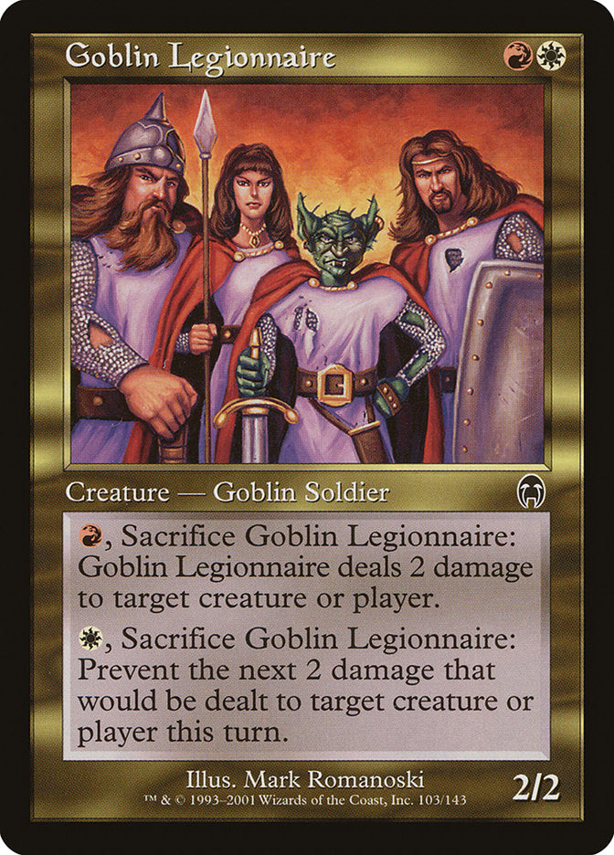 Goblin Legionnaire 103/143 (Apocalypse)  | Good Games Modbury