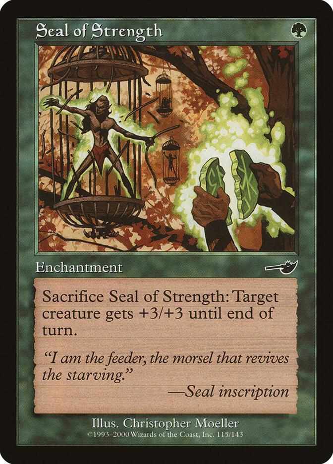 Seal of Strength 115/143 (Nemesis)  - Foil | Good Games Modbury