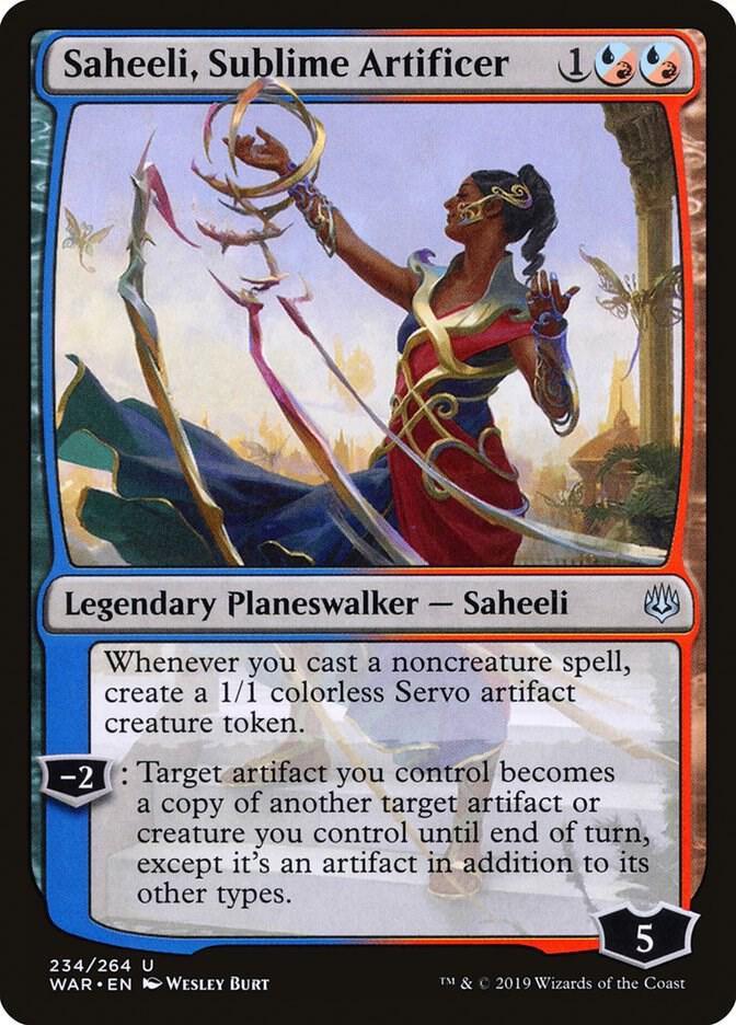 Saheeli, Sublime Artificer 234/264 (War of the Spark)  | Good Games Modbury