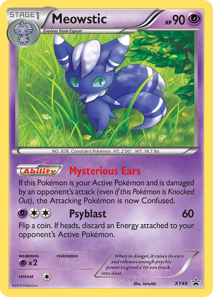 Meowstic (XY48) [XY: Black Star Promos] | Good Games Modbury