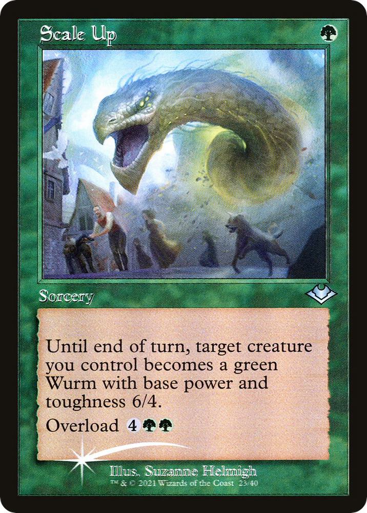 Scale Up 23/40 (Modern Horizons)  - Retro Foil | Good Games Modbury