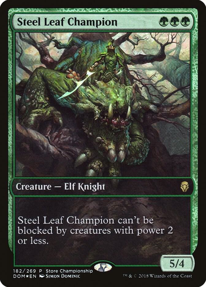 Steel Leaf Champion 182/269 (Game Day & Store Championship Promos)  - Full Art Foil | Good Games Modbury