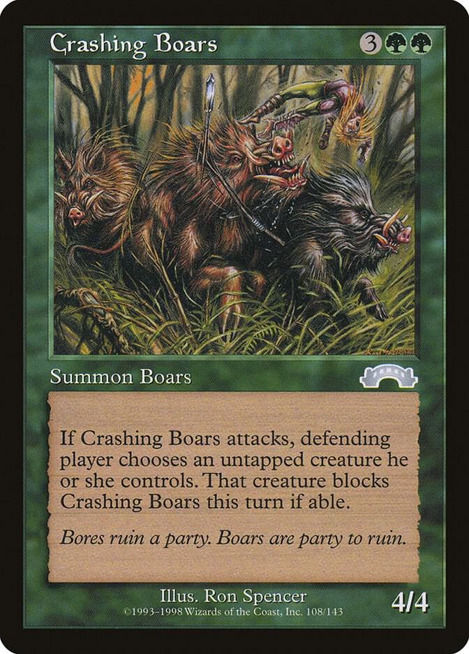 Crashing Boars 108/143 (Exodus)  | Good Games Modbury