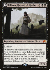 Liliana, Heretical Healer // Liliana, Defiant Necromancer [Magic Origins] | Good Games Modbury