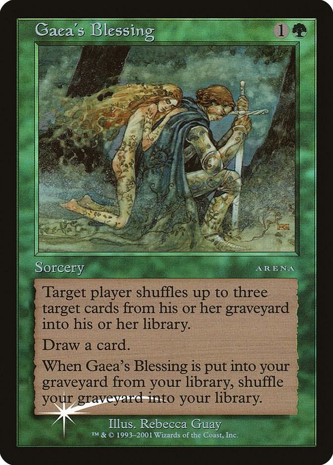 Gaea's Blessing 12/12 (Arena Promos)  - Foil | Good Games Modbury