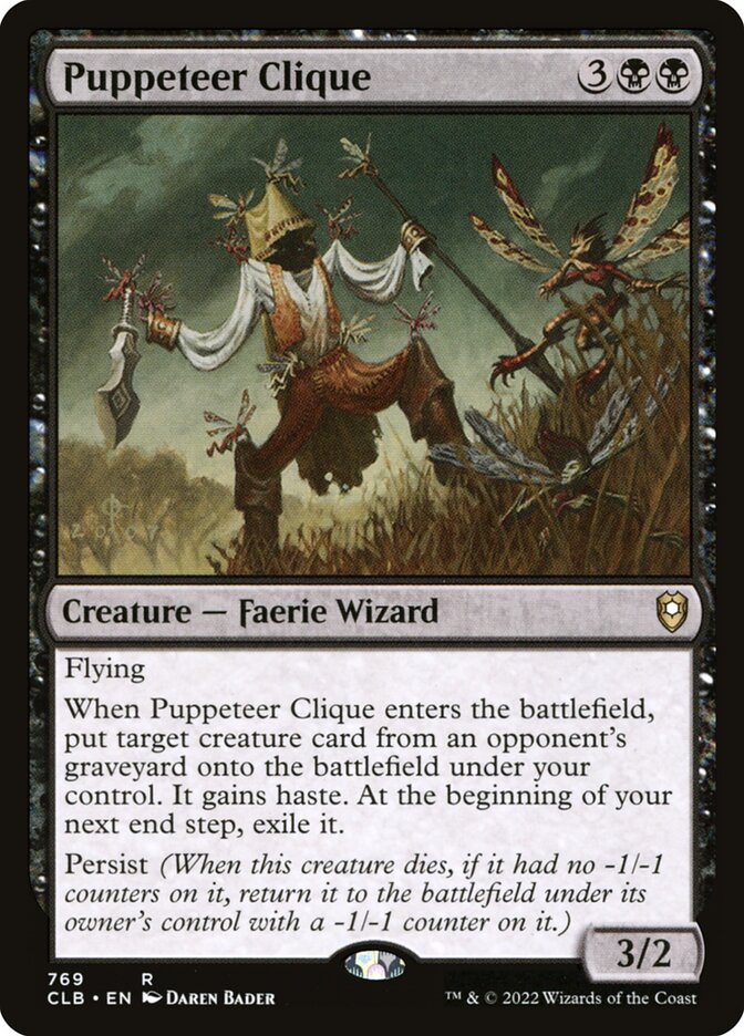 Puppeteer Clique 769/361 (Commander Legends: Battle for Baldur's Gate)  | Good Games Modbury
