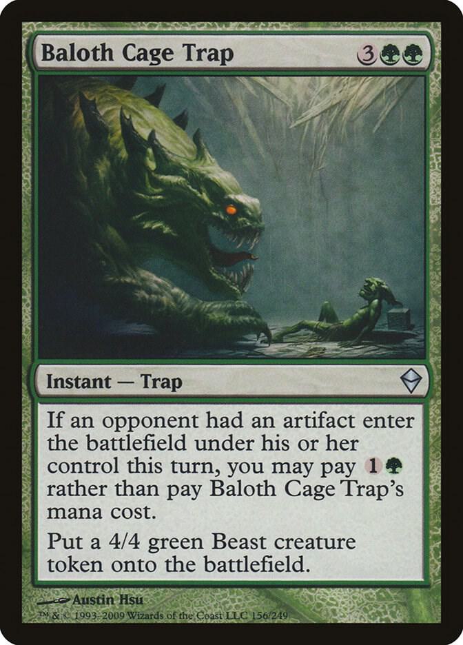 Baloth Cage Trap 156/249 (Zendikar)  - Foil | Good Games Modbury