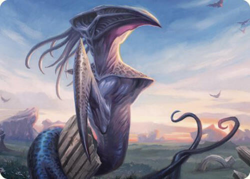 Sentinel Sliver Art Card 76 (Art Series: Commander Masters)  | Good Games Modbury