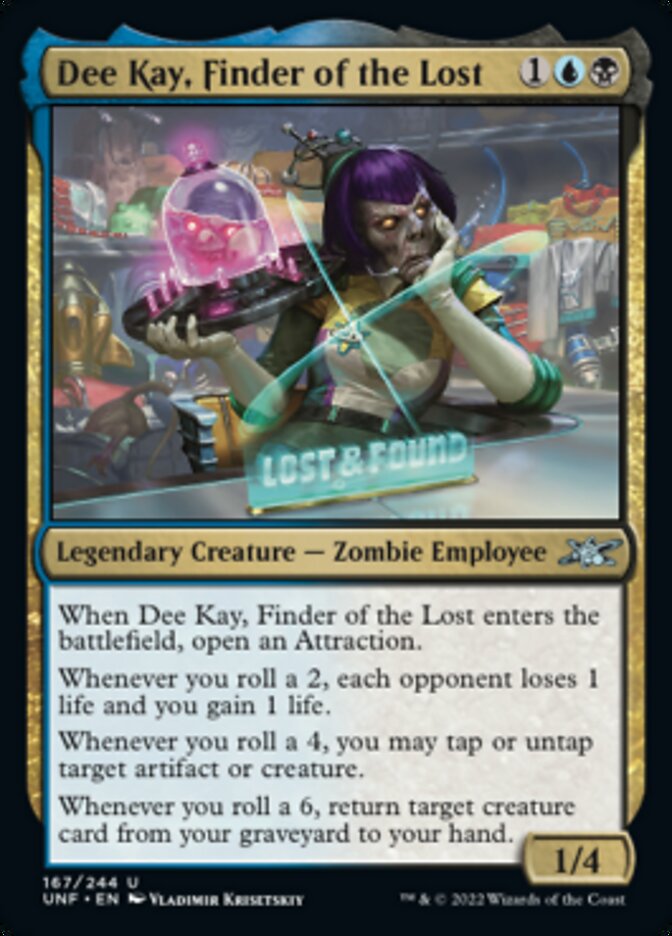 Dee Kay, Finder of the Lost [Unfinity] | Good Games Modbury