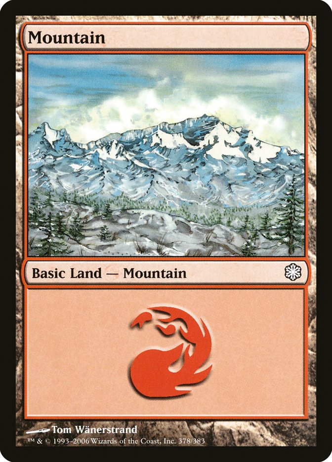 Mountain (378) [Coldsnap Theme Decks] | Good Games Modbury