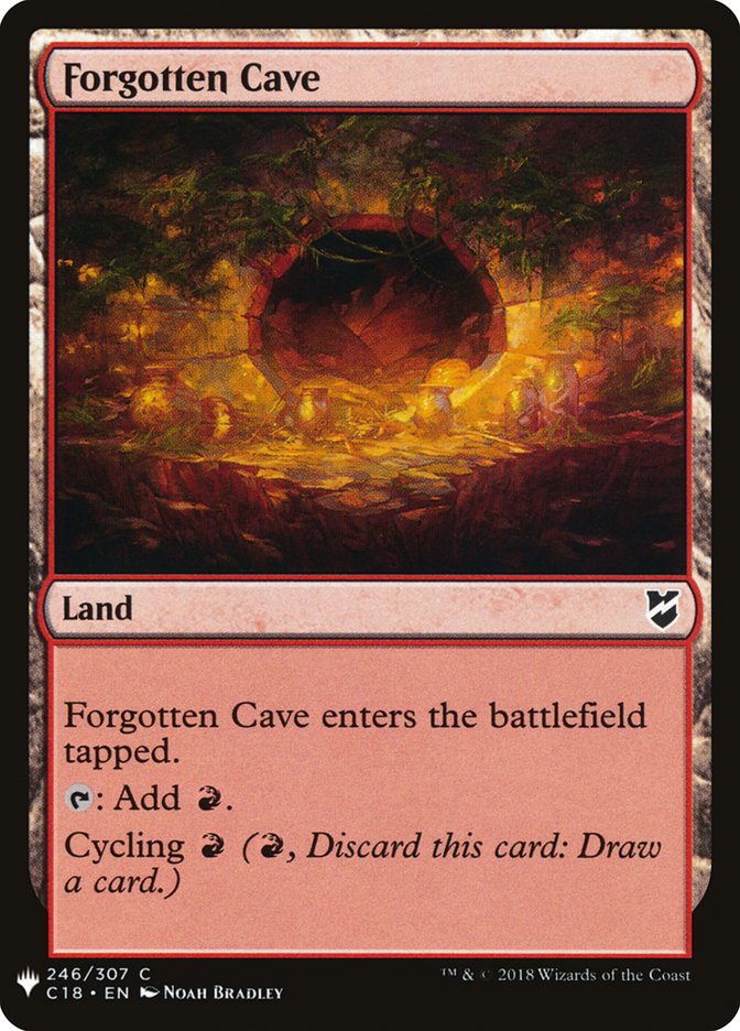 Forgotten Cave [Mystery Booster] | Good Games Modbury