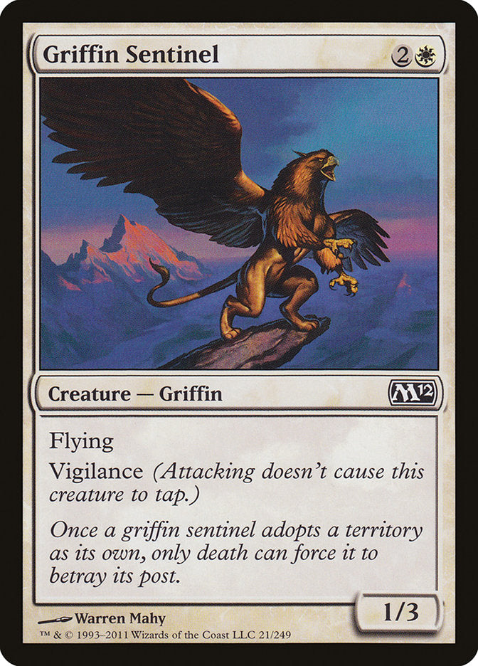 Griffin Sentinel [Magic 2012] | Good Games Modbury