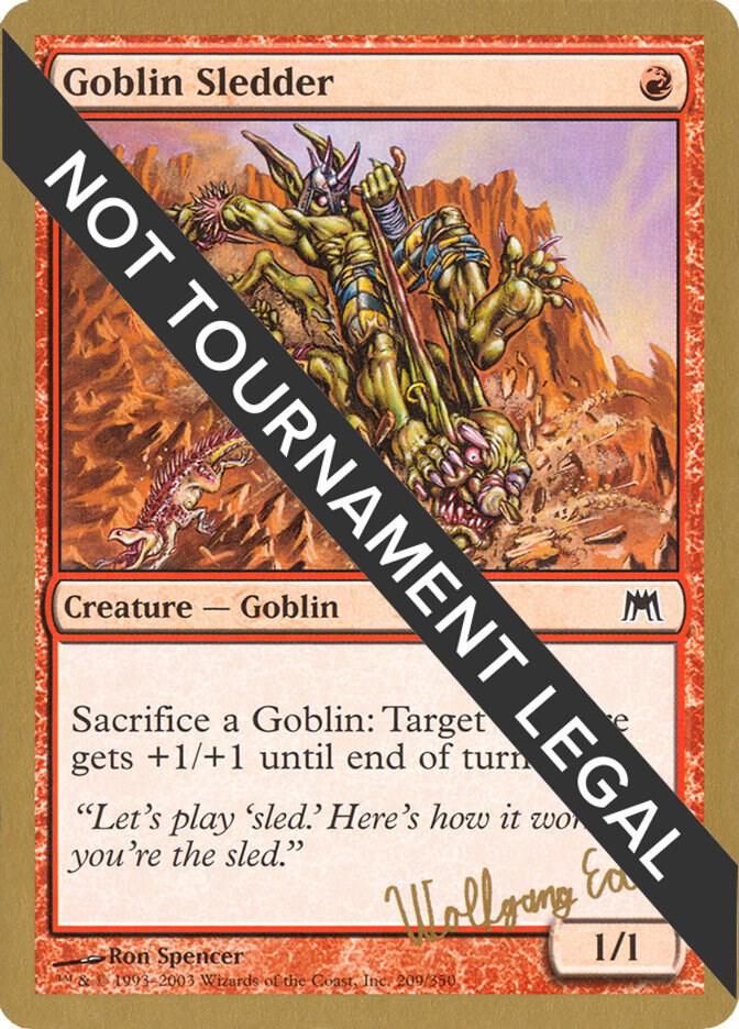 Goblin Sledder 2003 Wolfgang Eder ONS we209/142 (World Championship Decks)  | Good Games Modbury