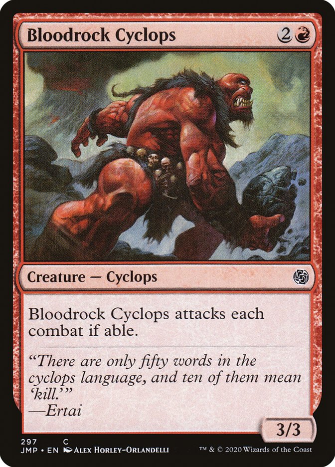 Bloodrock Cyclops 297/495 (Jumpstart)  | Good Games Modbury