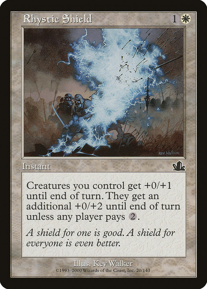 Rhystic Shield 20/143 (Prophecy)  - Foil | Good Games Modbury
