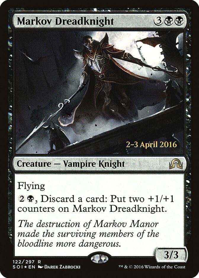 Markov Dreadknight 122s/89 (Prerelease Cards)  - Foil | Good Games Modbury