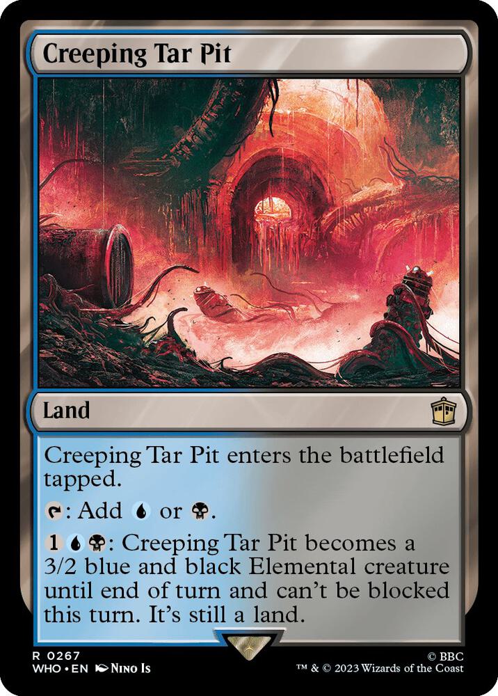 Creeping Tar Pit 267/331 (Universes Beyond: Doctor Who)  | Good Games Modbury