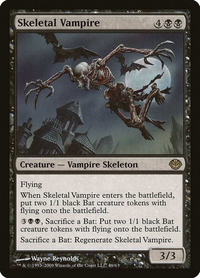 Skeletal Vampire 46/63 (Duel Decks: Garruk vs. Liliana)  | Good Games Modbury