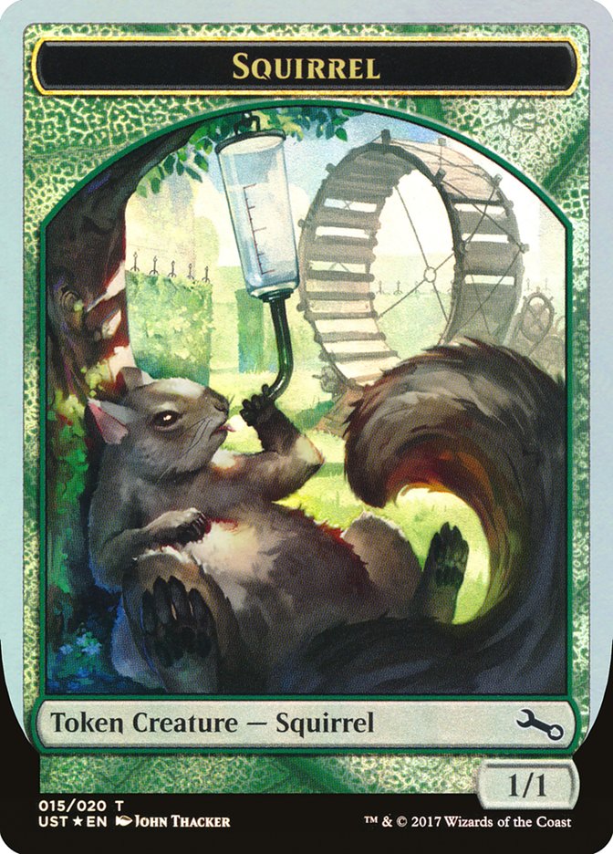 Squirrel Token [Unstable Tokens] | Good Games Modbury