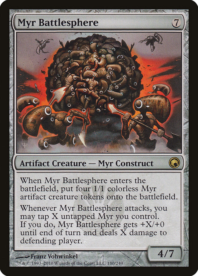 Myr Battlesphere [Scars of Mirrodin] | Good Games Modbury