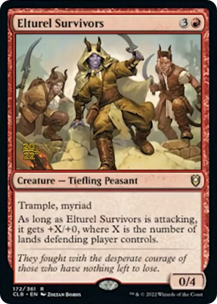 Elturel Survivors 172s/108 (Prerelease Cards)  - Foil | Good Games Modbury