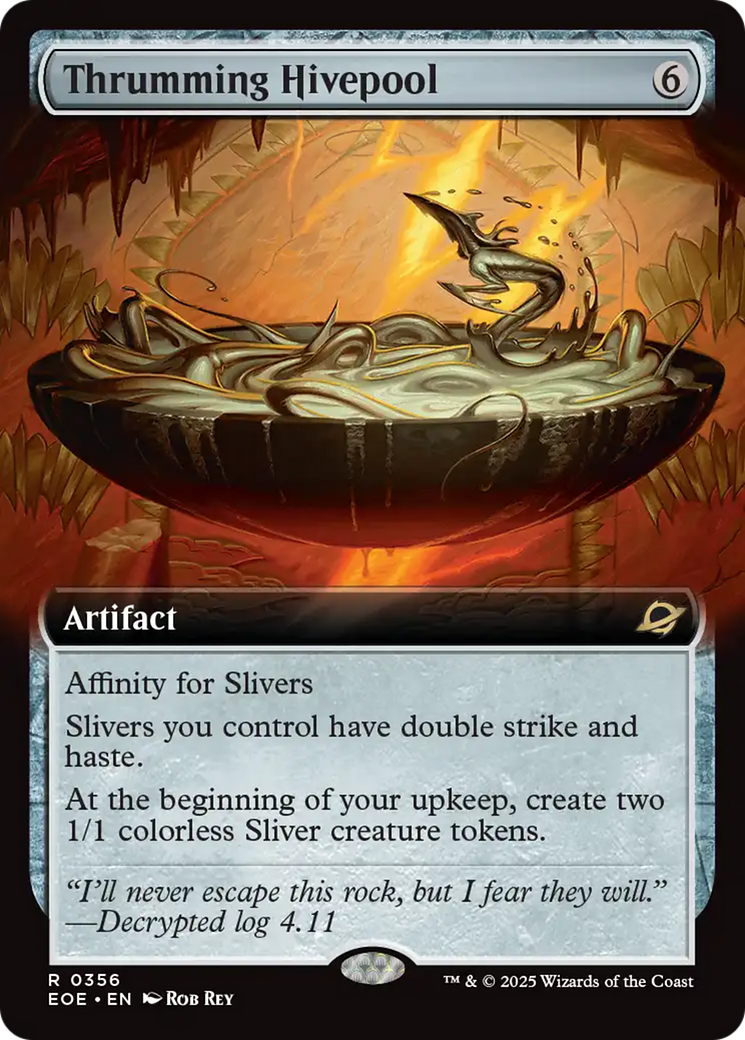Thrumming Hivepool (Extended Art) [Edge of Eternities] | Good Games Modbury
