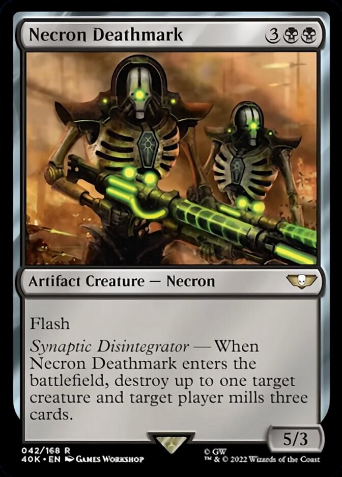 Necron Deathmark (Surge Foil) [Universes Beyond: Warhammer 40,000] | Good Games Modbury