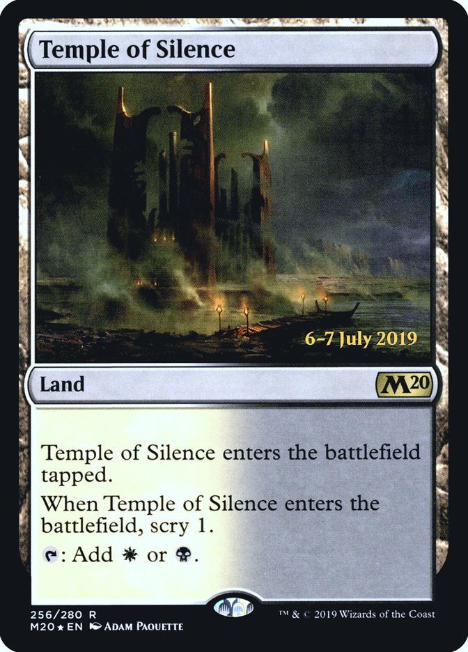 Temple of Silence [Core Set 2020 Prerelease Promos] | Good Games Modbury