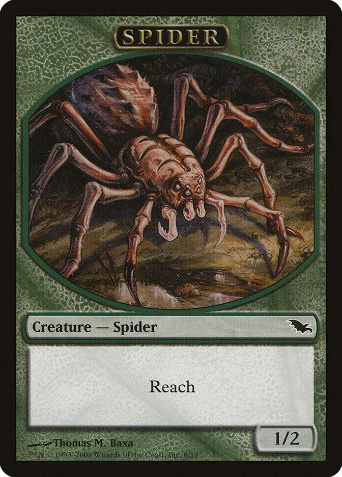 Spider Token [Shadowmoor Tokens] | Good Games Modbury