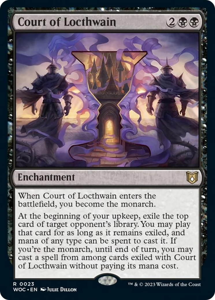 Court of Locthwain [Wilds of Eldraine Commander] | Good Games Modbury