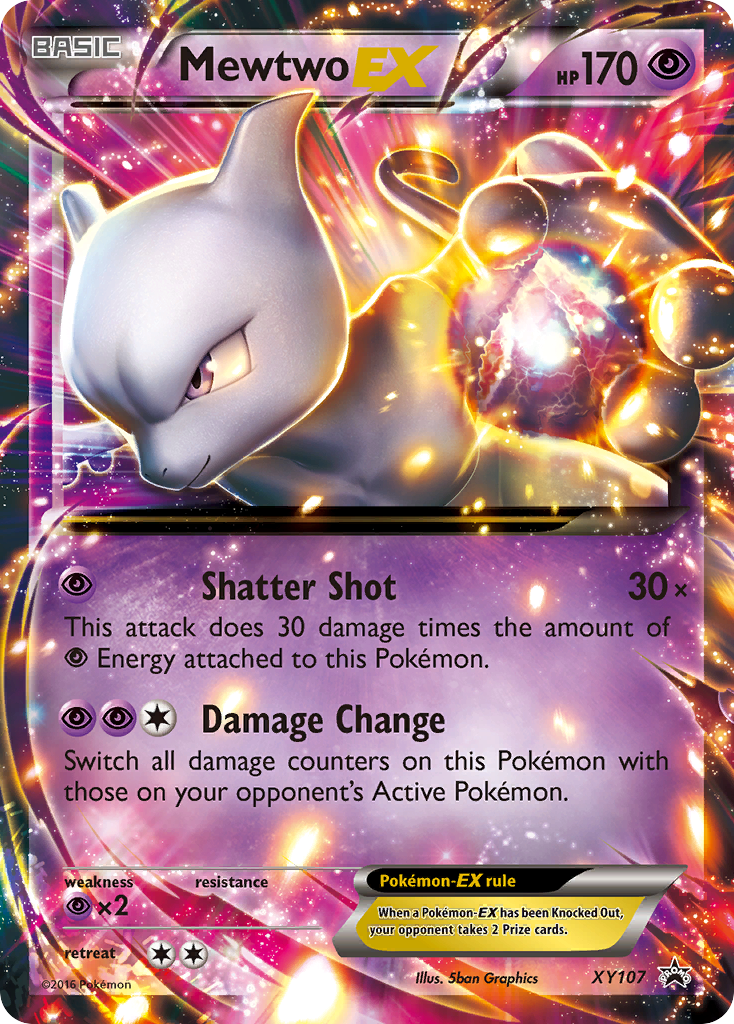 Mewtwo EX (XY107) [XY: Black Star Promos] | Good Games Modbury