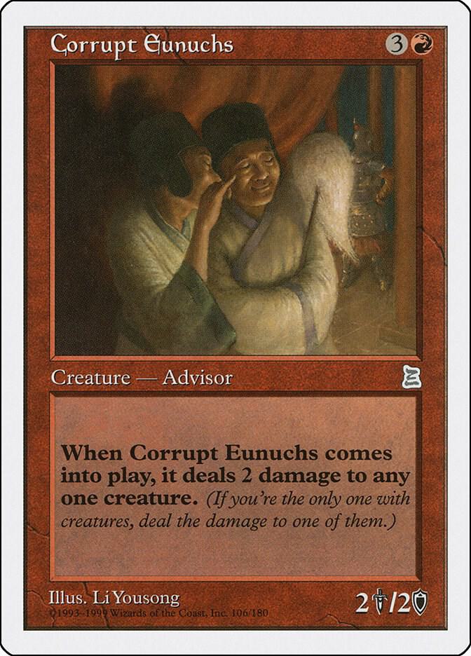 Corrupt Eunuchs 106/180 (Portal Three Kingdoms)  | Good Games Modbury
