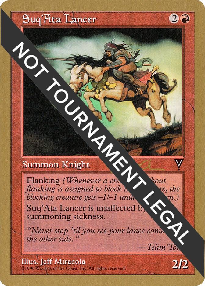 SuqAta Lancer 1997 Paul McCabe VIS pm96/131 (World Championship Decks)  | Good Games Modbury