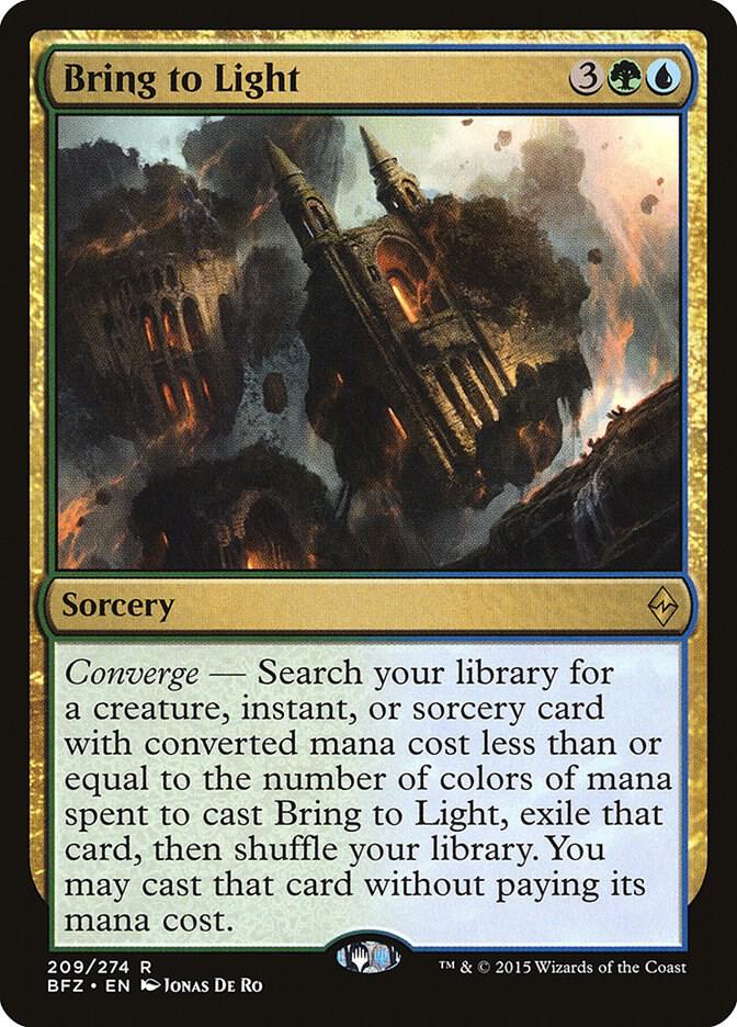 Bring to Light 209/274 (Battle for Zendikar)  - Foil | Good Games Modbury