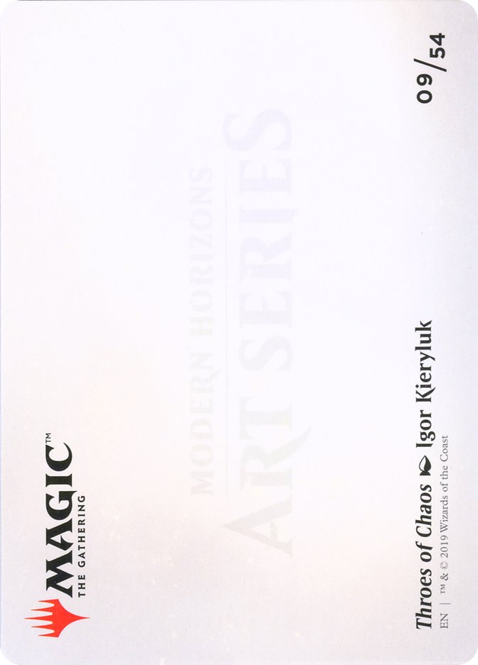 Throes of Chaos // Throes of Chaos [Modern Horizons Art Series] | Good Games Modbury