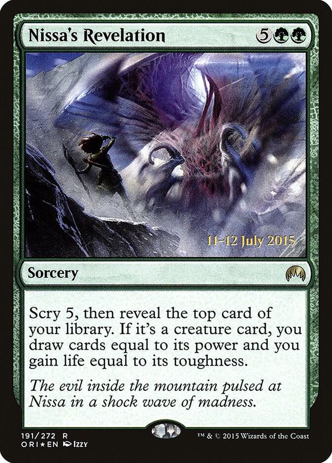 Nissas Revelation 191s/54 (Prerelease Cards)  - Foil | Good Games Modbury