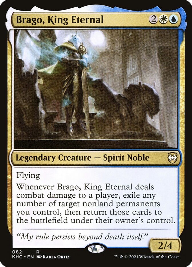 Brago, King Eternal 82 (Commander: Kaldheim)  | Good Games Modbury