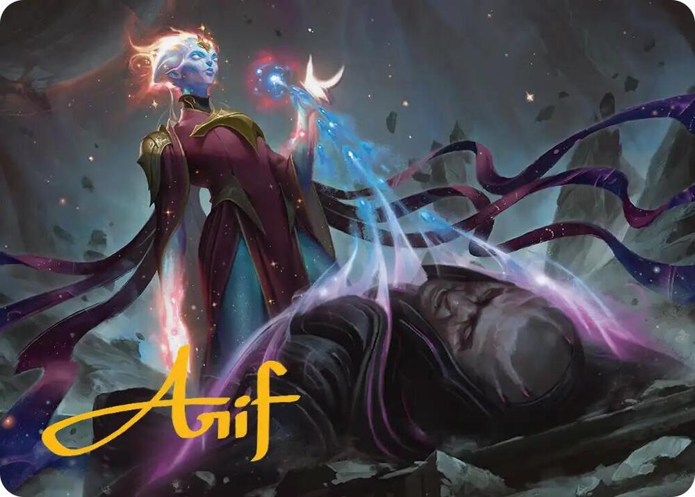 Lightstall Inquisitor Art Card Gold Stamped Signature 5 (Art Series: Edge of Eternities)  | Good Games Modbury